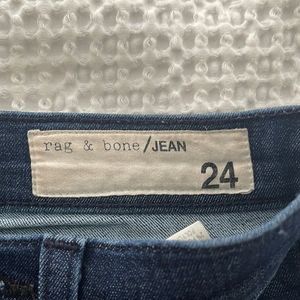 Rag & Bone High Rise Ankle Skinny Jeans
